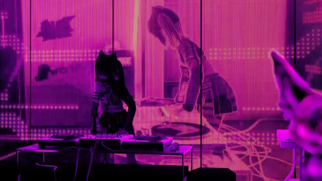 Set at CLUM popup @ Googie Hallway