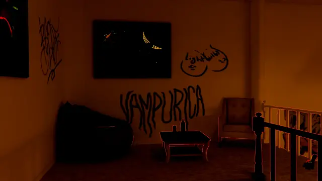 Wall Graffiti at Rhythm by Lightbulb