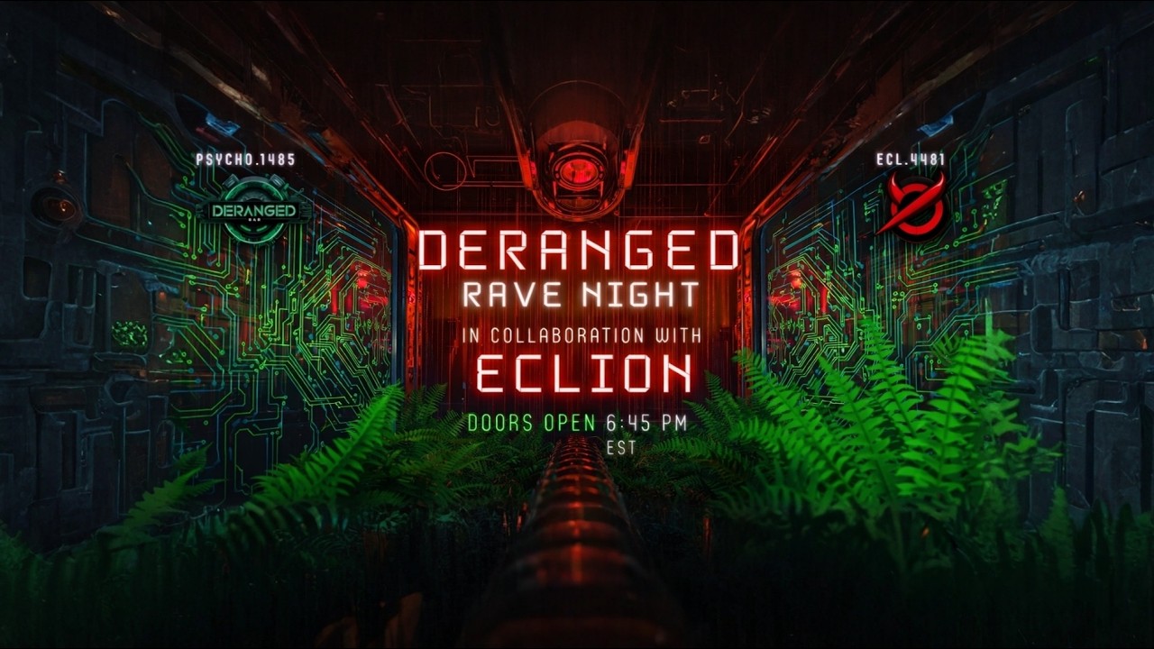 Cover art for ECLION x DERANGED Metal Hard Techno by AzazelKen