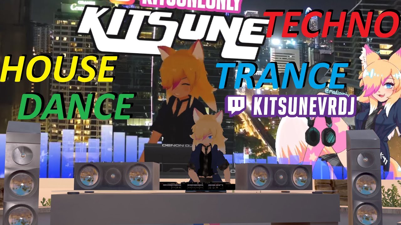 Cover art for 【VRDJ】Night Passion Session | House, Trance, Dance, Techno by Kitsune