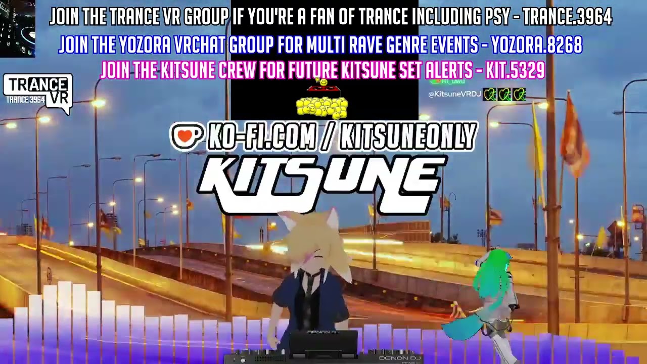 Cover art for Trance VR - Trance Mix ONE by Kitsune