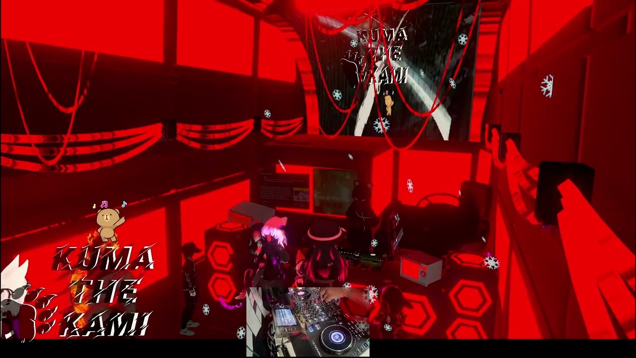 Cover art for QTGang Pop Up in VRChat 10-24-25 [#Uptempo #hardcore] by Kuma The Kami
