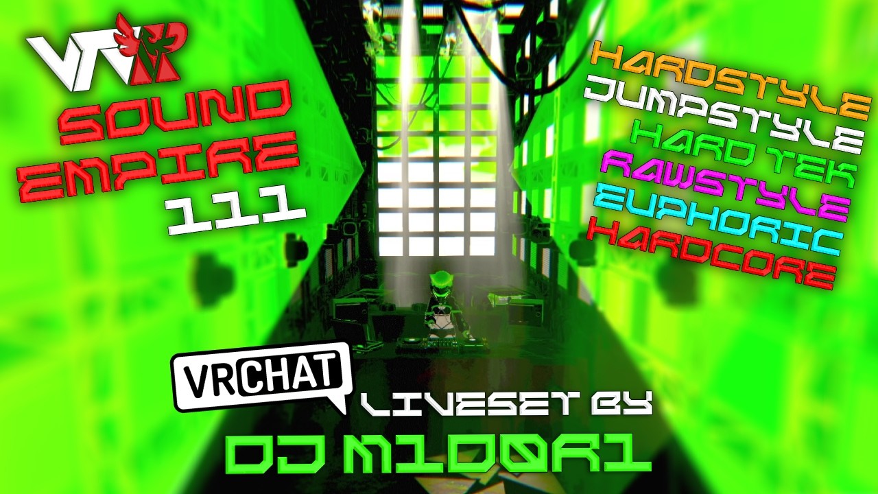Cover art for M1D0R1 LIVE @ VTVR Sound Empire 111 | Hardstyle, Hard Techno, Jumpstyle, Rawstyle, Euphoric | by M1D0R1