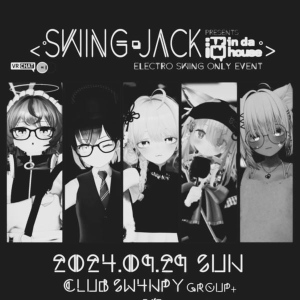 Cover art for 2024/9/29 Club Sw4npy - Swing・Jack [Electro Swing] by kanipan