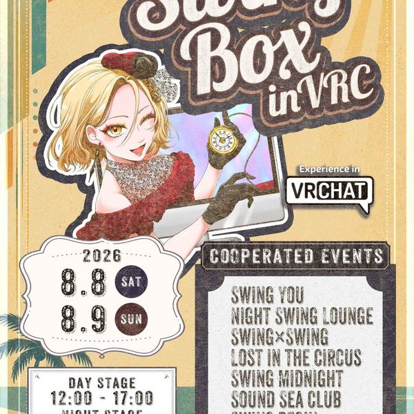 Cover art for 2026/8/8 Swing Box In Vrc [Electro Swing] by kanipan