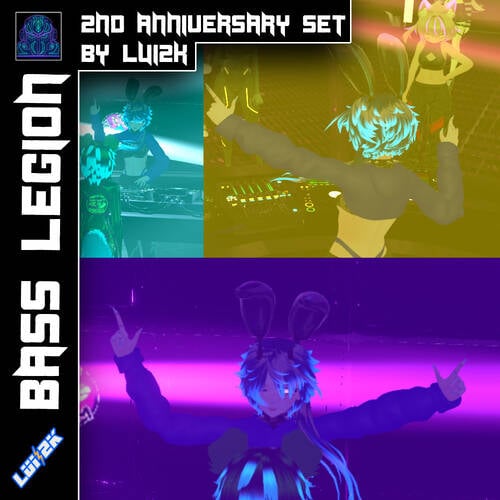 Cover art for speedy house for 3am headbanging (BASS LEGION'S 2ND ANNIVERSARY Set) by Lui2k