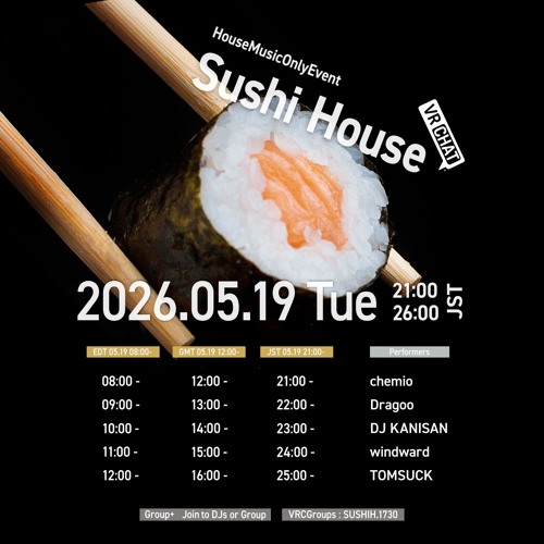 Cover art for SUSHI HOUSE | House by Dragoo