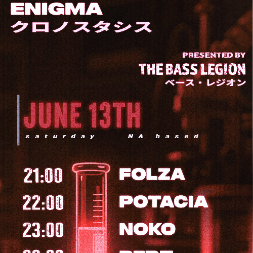 Cover art for Bass Legion Debut - Enigma 06-13-2026 | Euphoric Hardstyle by Folza