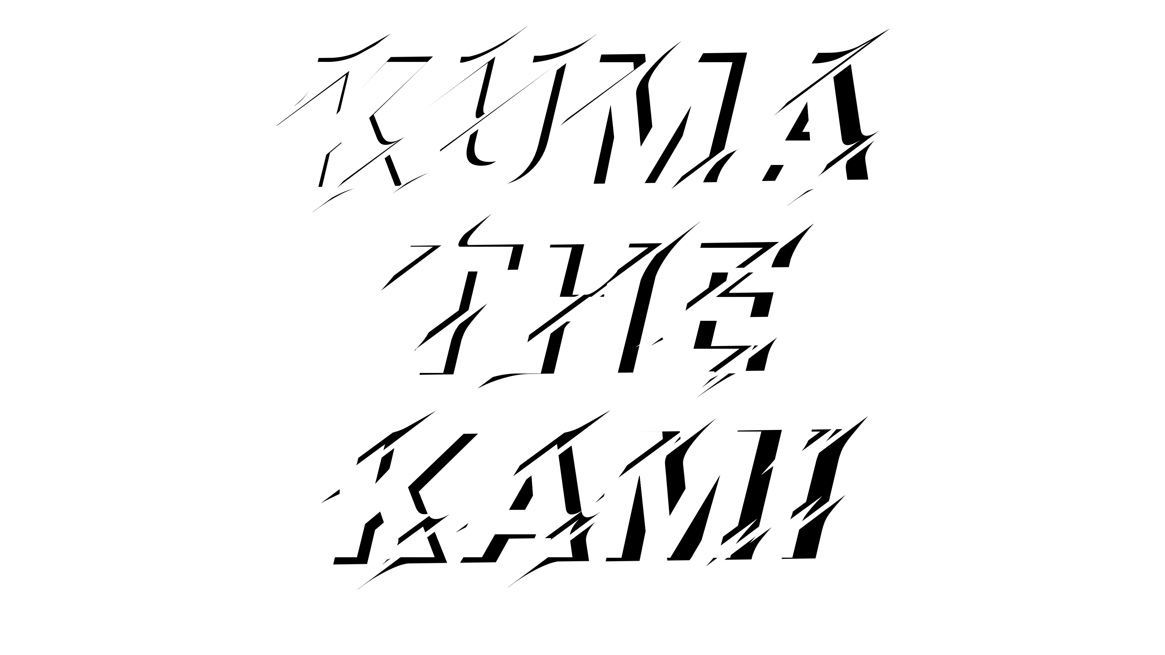 Kuma The Kami Wordmark